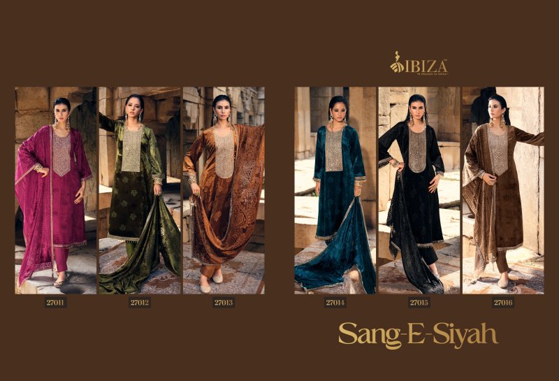 Sang E Siyah By Ibiza Velvet Designer Salwar Kameez
